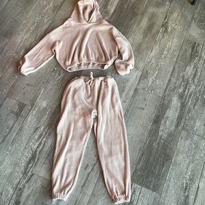 H&M Kids Matching Set in Light Pink